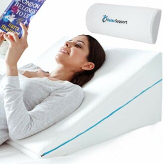Bed Wedge Pillow - Whole Memory Foam 3-in-1 Technology Elevation Adjustable Wedge Pillow Review
